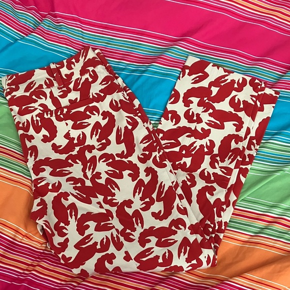 Anthropologie Red lobster essential Slim Pants